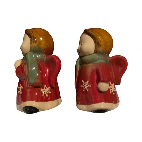 Salt & Pepper Shakers- Holiday/Winter Christmas /Angels from Target-New in Box - Picture 4 of 8